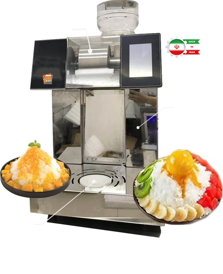 ice cream snowFlake maker machine
